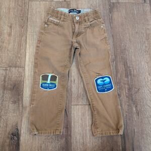 Mini Boden Kid 4 Years Old Pants Silver Falls State Park Outdoor Oregon Portland